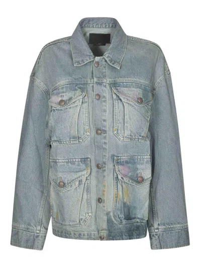 R13 Coatblue In Blue