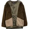 R13 Cocoon Jacket In Olive/khaki