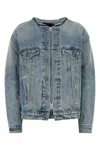 R13 Distressed Denim Jacket
