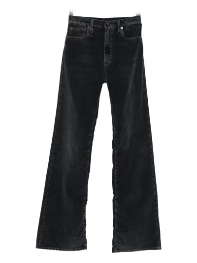 R13 Corduroy Jeans In Black
