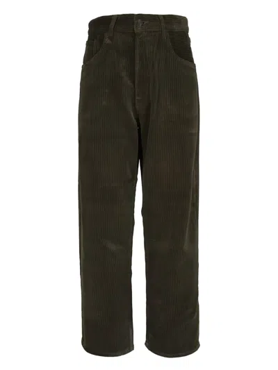 R13 Corduroy Trousers In Green