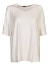 R13 Cotton-cashmere T-shirt In White