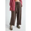 R13 Cotton French Terry Sweatpants In Brown
