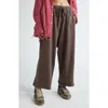 R13 Cotton French Terry Sweatpants In Brown