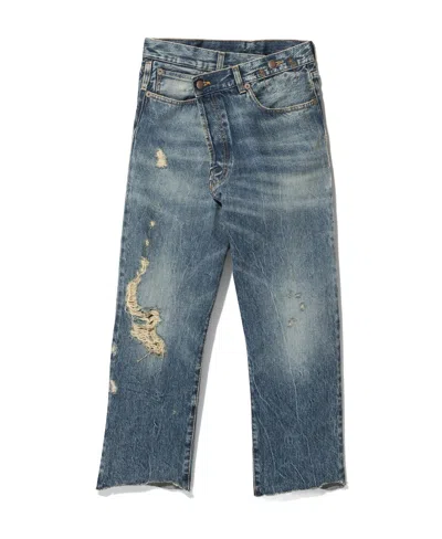 R13 Cotton Jeans In Blue