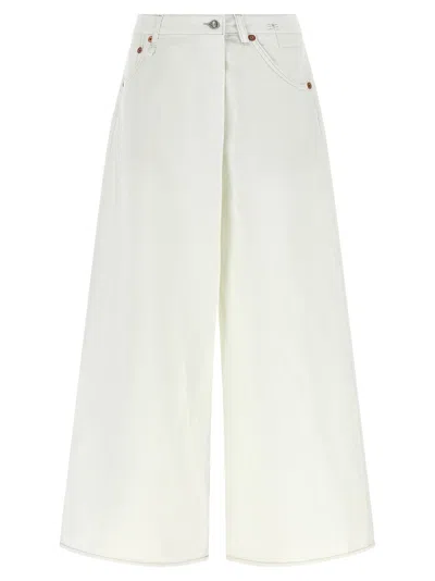 R13 Cotton Jeans Women's Blue In White