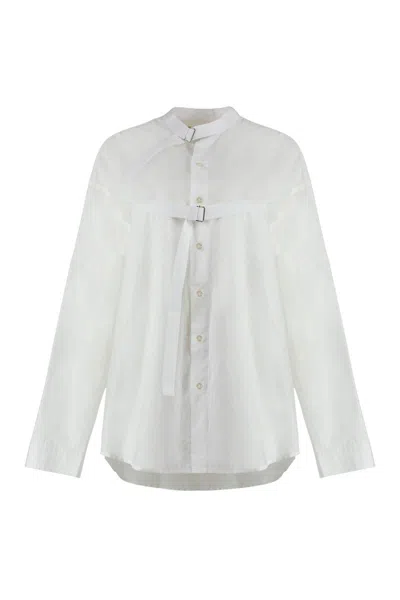 R13 Cotton Shirt In White