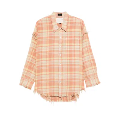 R13 Cotton Shirts In Nude