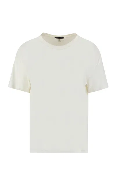 R13 Cotton T-shirt In White