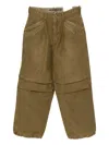 R13 Cotton Trousers In Green