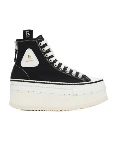 R13 Courtney High-top Casual Sneakers In Multi