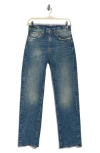 R13 Courtney Slim Leg Jeans In Blue