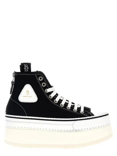 R13 'courtney' Sneakers In Multicolor