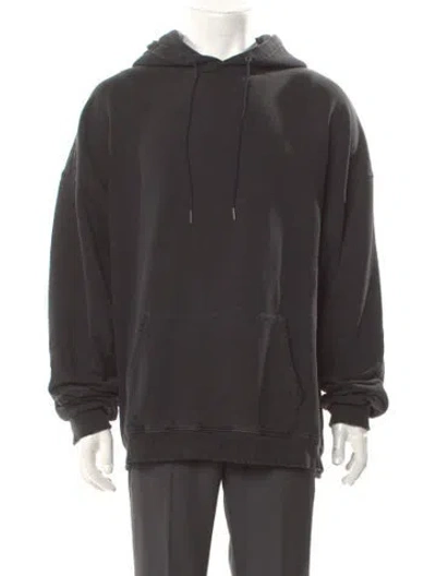 Pre-owned R13 Crew Neck Long Sleeve Hoodie In Gray