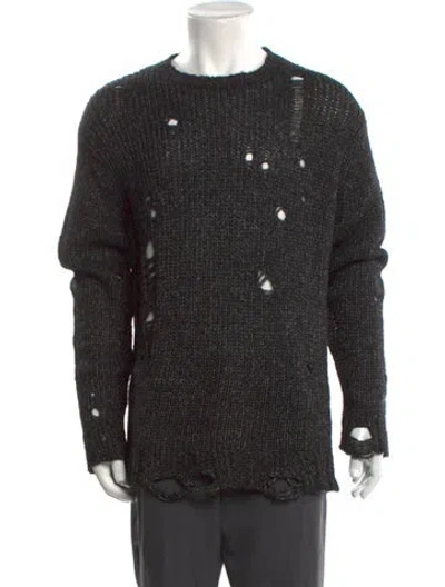 Pre-owned R13 Crew Neck Long Sleeve Pullover In Multi