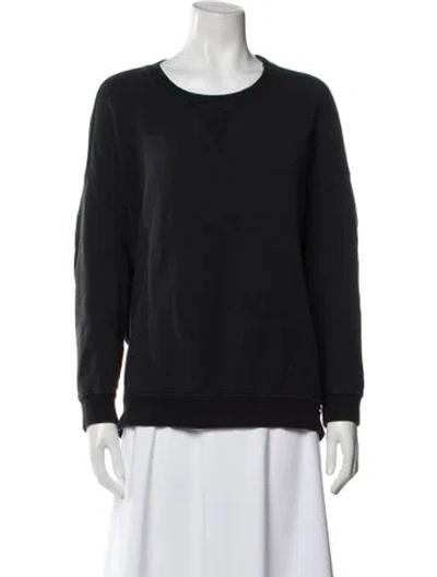 Pre-owned R13 Crew Neck Long Sleeve Sweatshirt In Blue