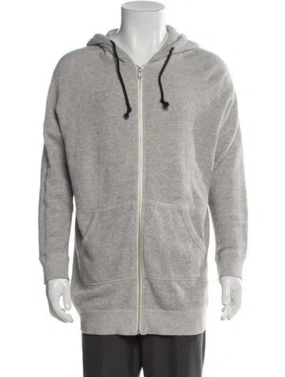 Pre-owned R13 Crew Neck Long Sleeve Sweatshirt In Gray