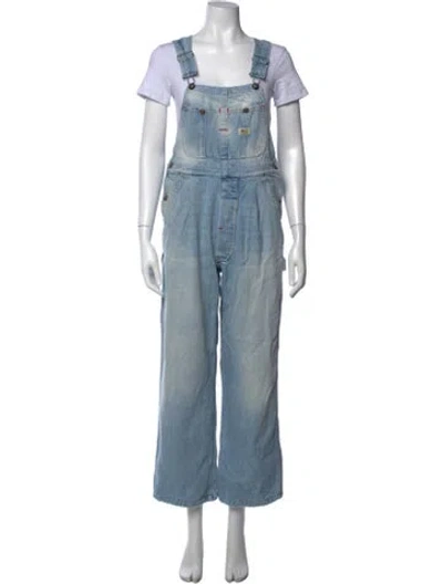 Pre-owned R13 Crew Neck Overalls In Blue