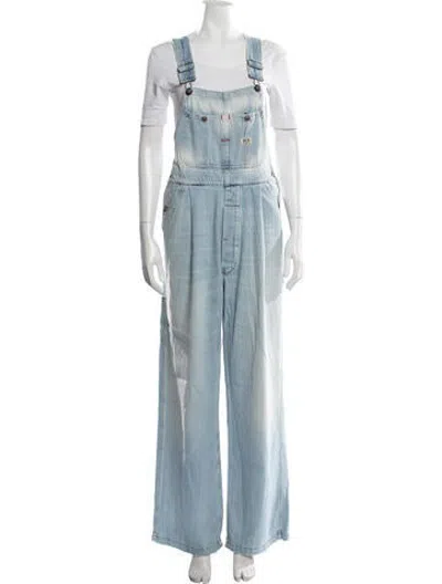 Pre-owned R13 Crew Neck Overalls In Blue