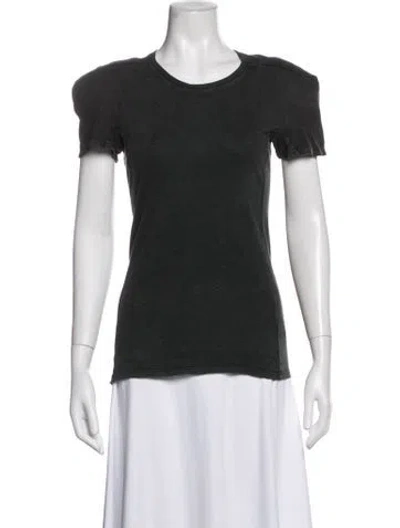 Pre-owned R13 Crew Neck Short Sleeve T-shirt In Black