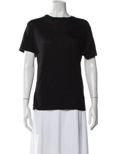 Pre-owned R13 Crew Neck Short Sleeve T-shirt In Black
