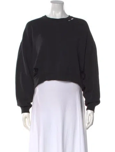 Pre-owned R13 Crew Neck Sweater In Black