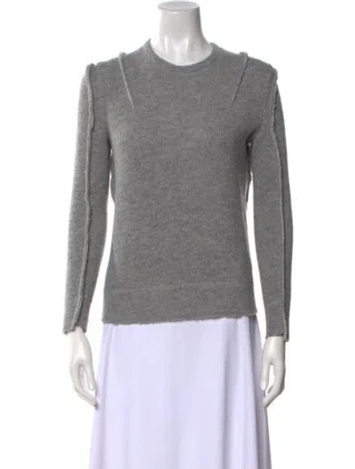 Pre-owned R13 Crew Neck Sweater In Gray