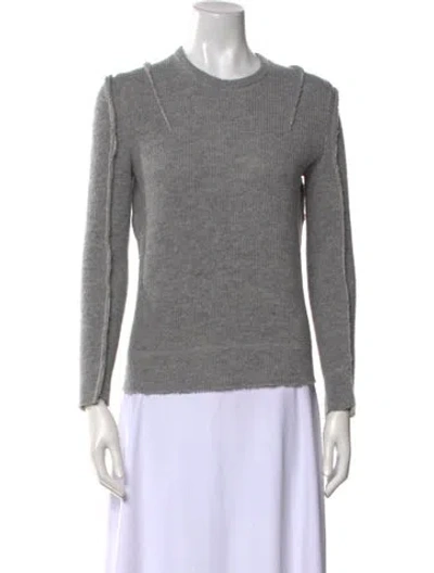 Pre-owned R13 Crew Neck Sweater In Gray