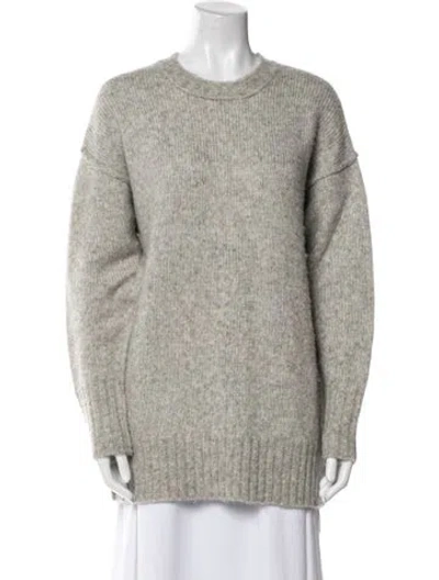 Pre-owned R13 Crew Neck Sweater In Gray