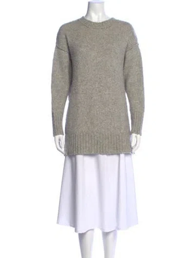 Pre-owned R13 Crew Neck Sweater In Gray