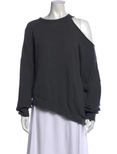 Pre-owned R13 Crew Neck Sweater In Gray