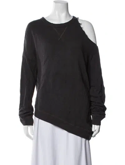 Pre-owned R13 Crew Neck Sweater In Grey