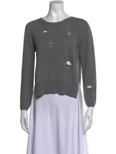 Pre-owned R13 Crew Neck Sweater In Grey
