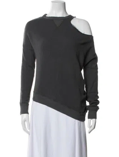 Pre-owned R13 Crew Neck Sweater In Grey