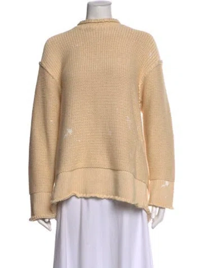 Pre-owned R13 Crew Neck Sweater In Neutral