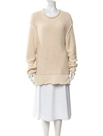 Pre-owned R13 Crew Neck Sweater In Neutrals