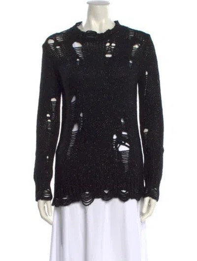 Pre-owned R13 Crew Neck Sweater W/ Tags In Black