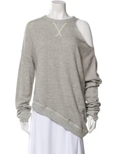 Pre-owned R13 Crew Neck Sweater W/ Tags In Gray