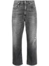 R13 Gray Boyfriend Jeans