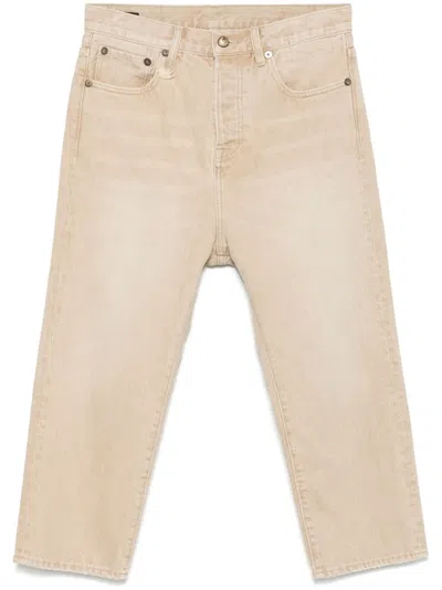 R13 Cropped Jeans In 中性色