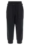 R13 Deconstructed Crop Joggers In Black
