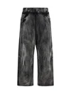 R13 Cropped Pleated Sweatpant In Black