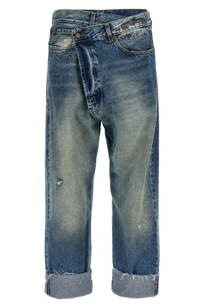 R13 'CROSS OVER' JEANS