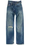R13 Cross Over Jeans In Multicolor