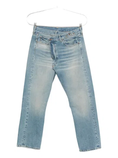 R13 Cross-waistband Jeans