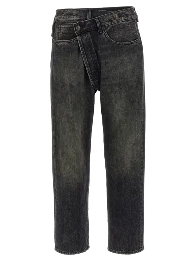 R13 Crossover Jeans In Black