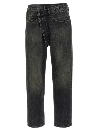 R13 'CROSSOVER' JEANS