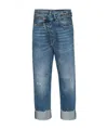 R13 Crossover Jeans In Blue