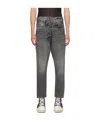 R13 Ssense Exclusive Gray Crossover Jeans In Gray