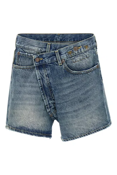 R13 R13 'CROSSOVER' SHORTS